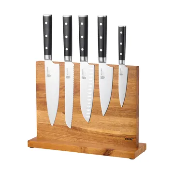 Kaya XL knife block - Acacia wood - Dorre