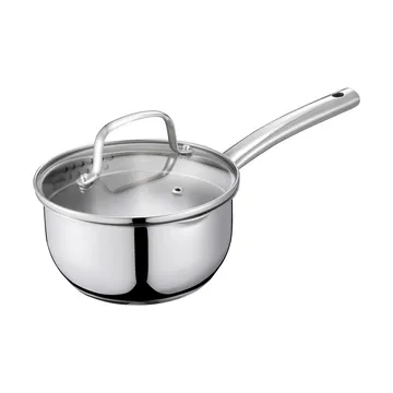 Kerri saucepan set - Stainless steel, 10 pieces - Dorre