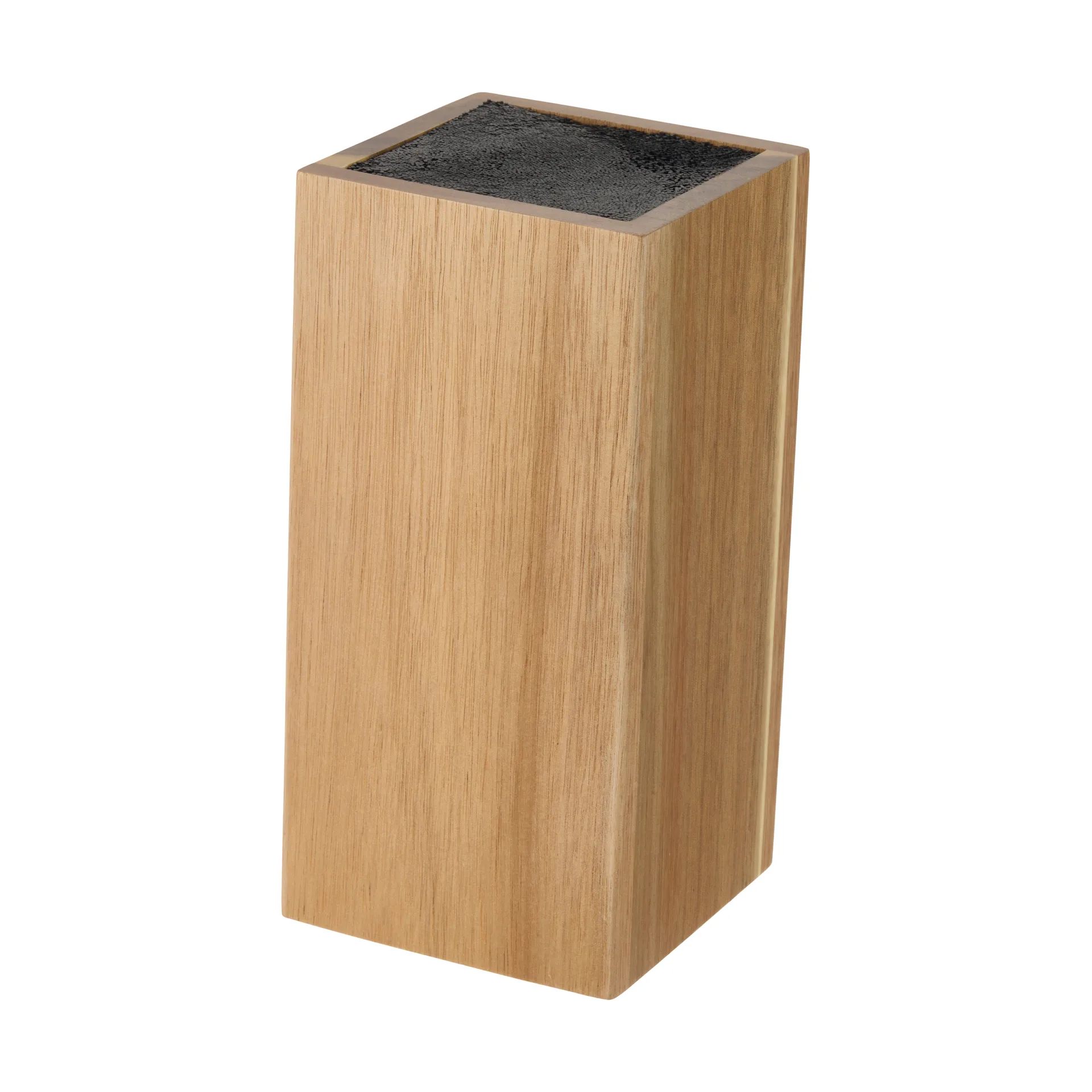 Kini Knife Block square acacia wood, 23.5x10.7x10.7 cm Dorre