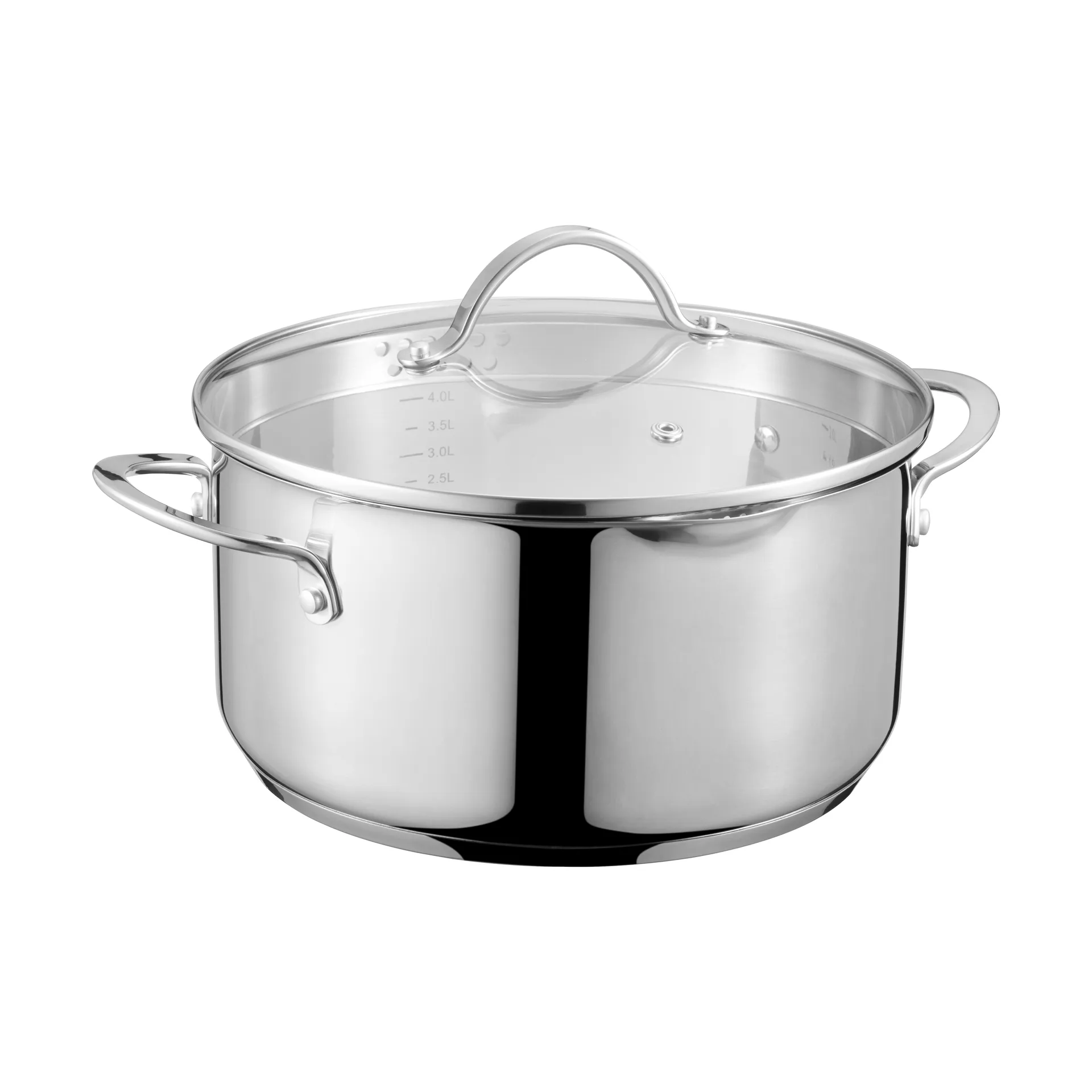 Kosmo casserole with glass lid, 5.1 L Dorre