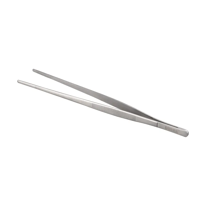 Miah straight food tweezers 24x2.5 cm - Stainless steel - Dorre