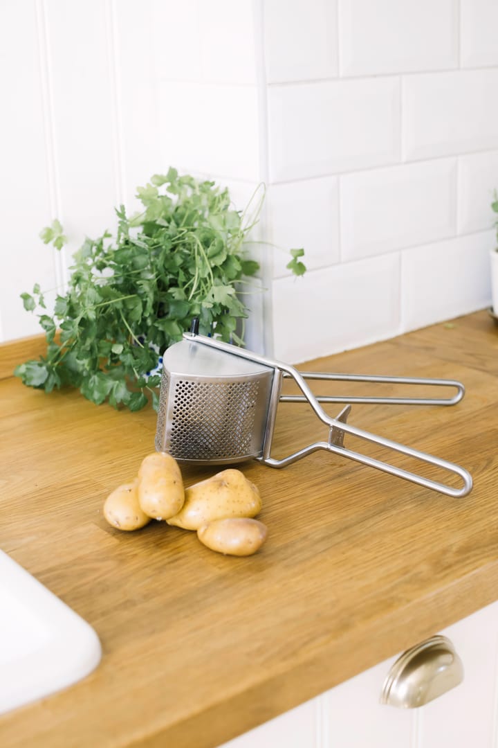 Poppy potatoe press, Stainless steel Dorre