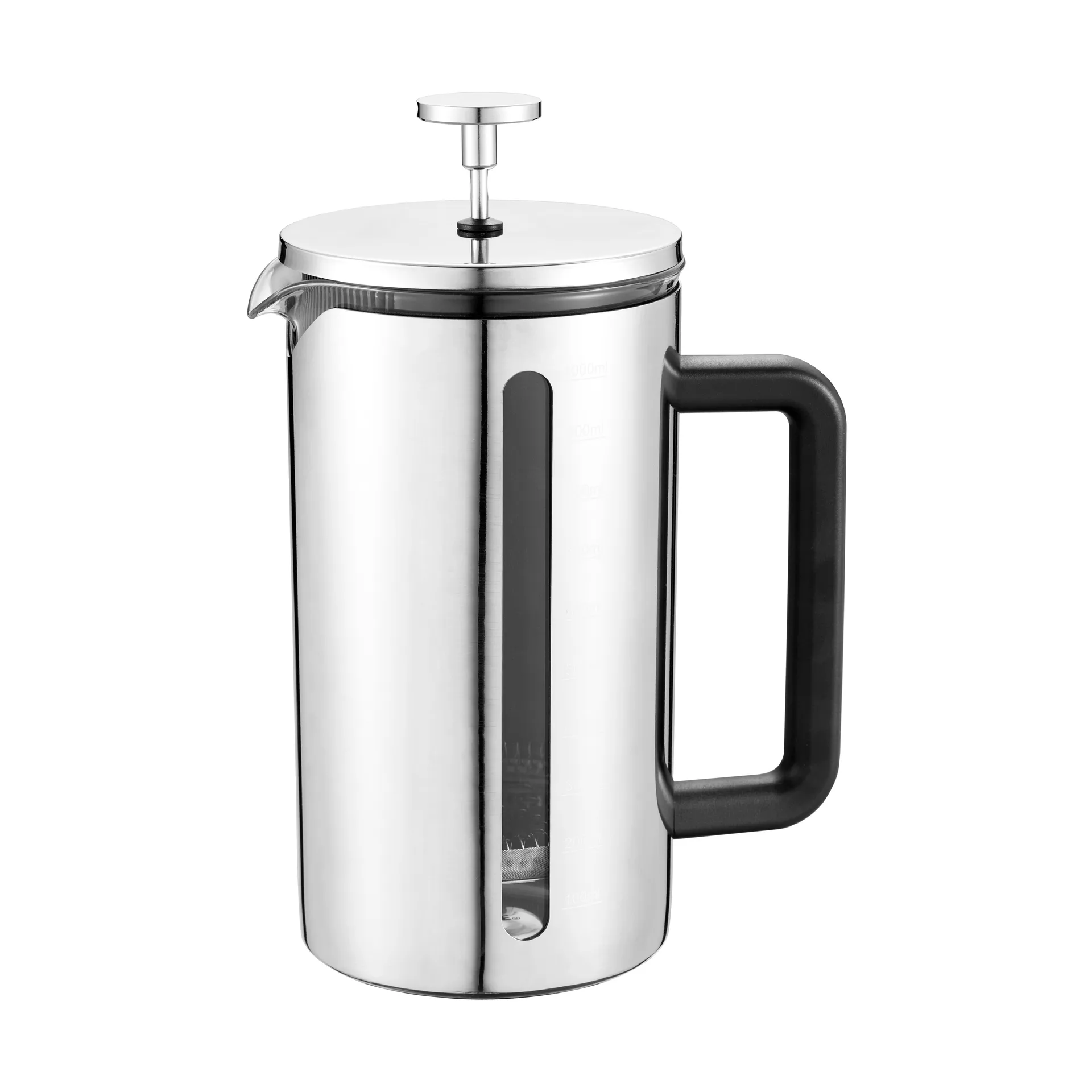 Prexa French Press 1 l, Stainless steel-glass Dorre
