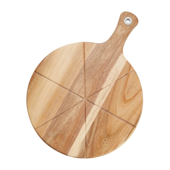 Sade pizza set: pizza cutter, cutting board Ø32 cm, Acacia Dorre