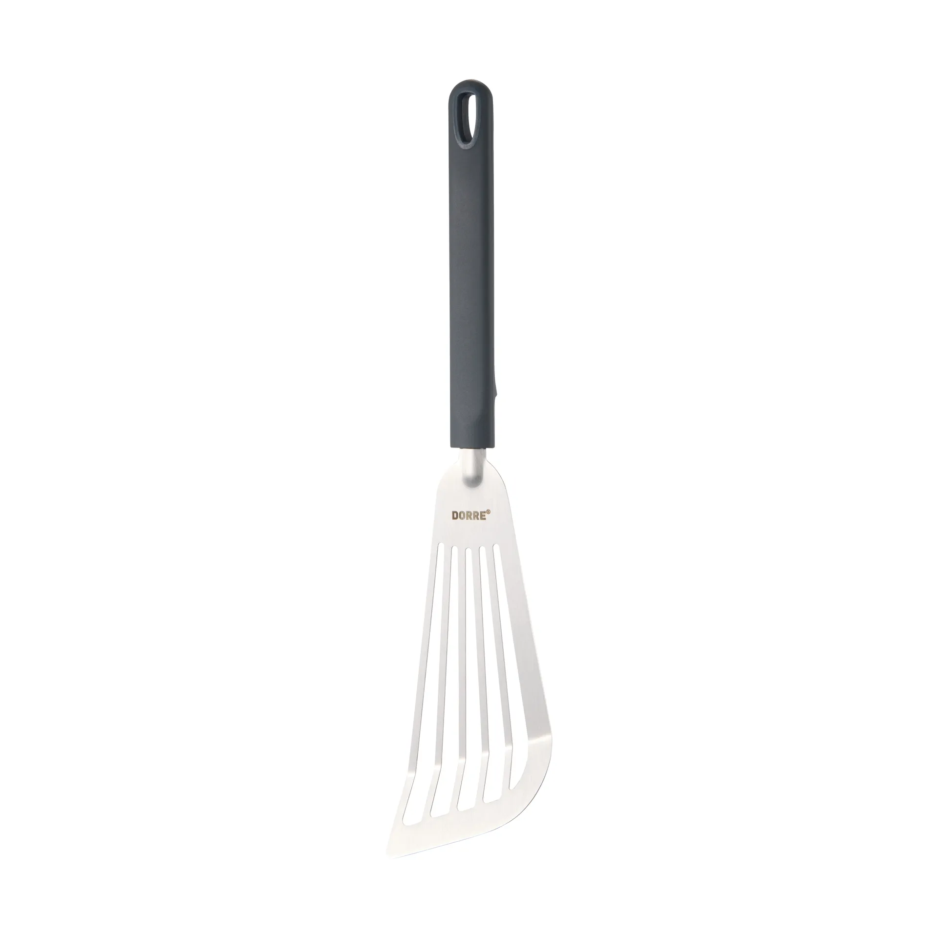 Saira Spatula 33x8.5x1.8 cm, Stainless steel–silicone handle gray Dorre