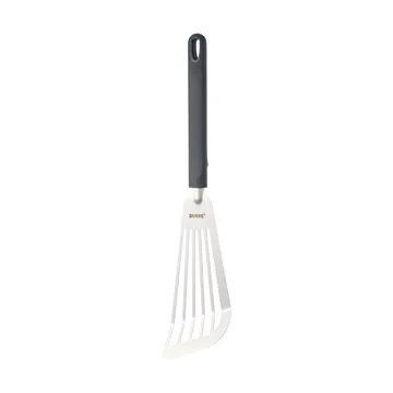 Saira Spatula 33x8.5x1.8 cm - Stainless steel–silicone handle gray - Dorre