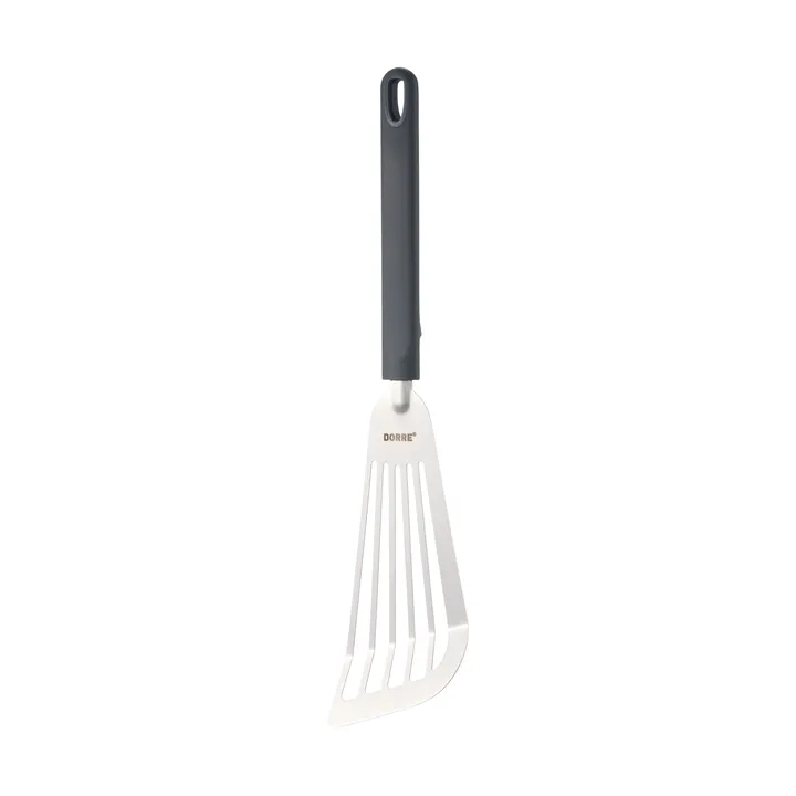 Saira Spatula 33x8.5x1.8 cm - Stainless steel–silicone handle gray - Dorre