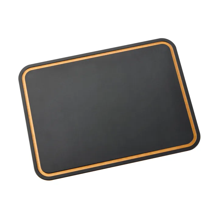 Sami chopping board pressed wood fiber - Black, 44x32.5 cm - Dorre