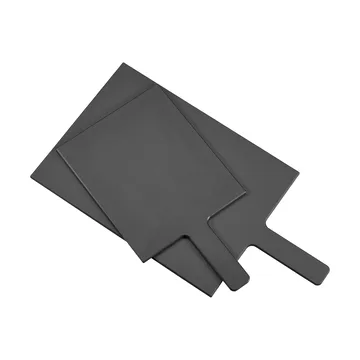 Selda serving and chopping board - Grey wood fibre, 34x19 cm - Dorre