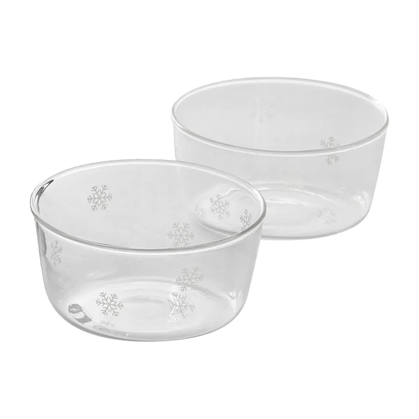 Snöstar bowl Ø10 cm 2-pack, Glas Dorre