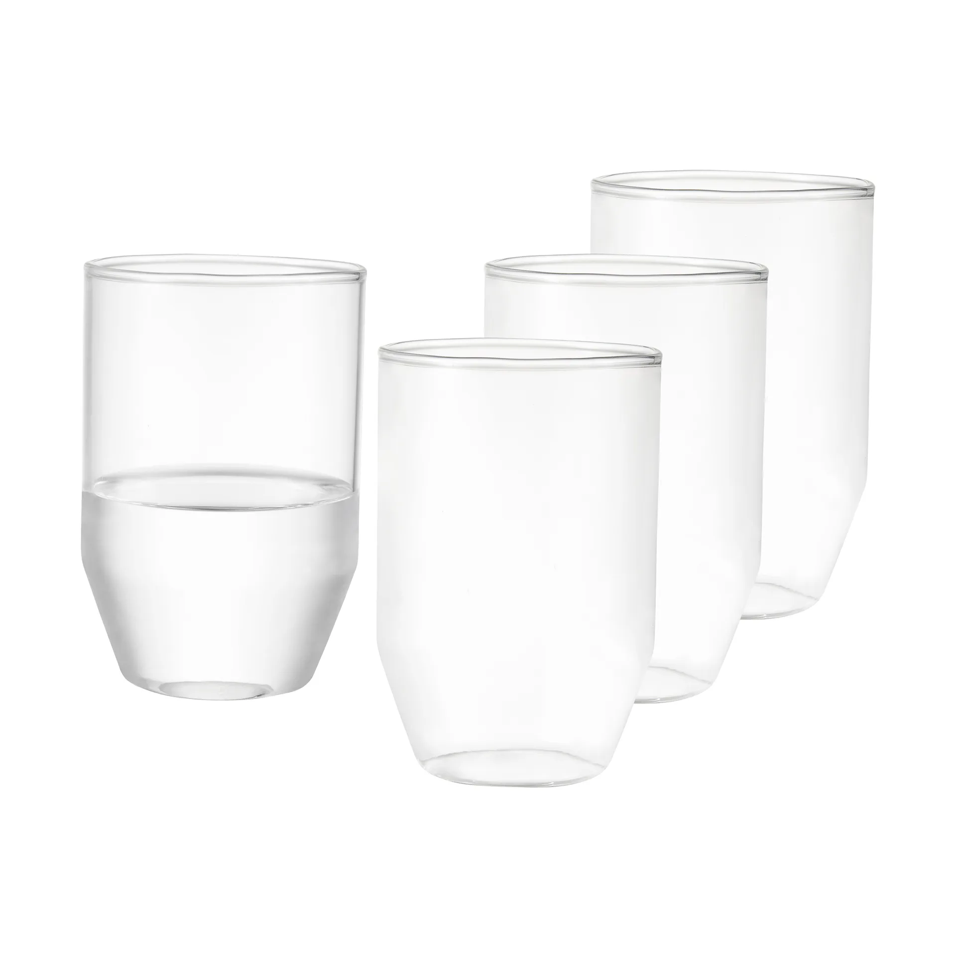 Sunnanö drinking glass 22 cl 4-pack, Clear Dorre