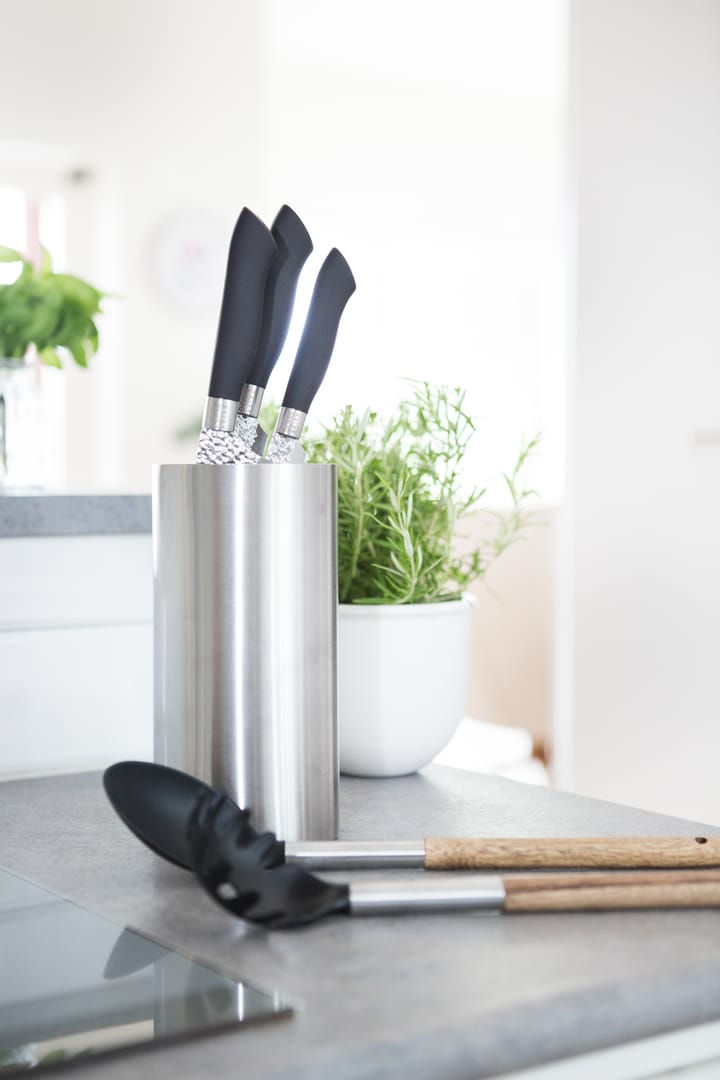 Universal knife block 23 cm, Stainless steel Dorre