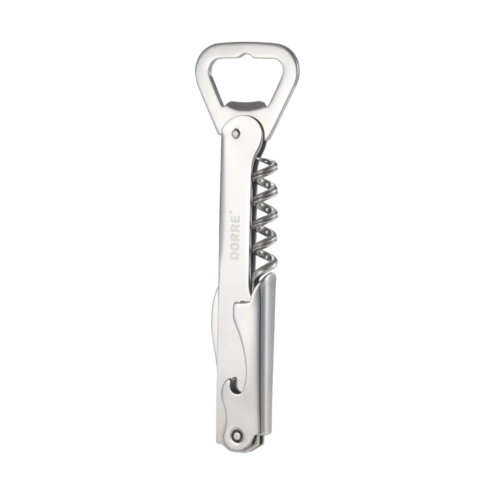 Varda Wine & Bottle Opener 14.5 cm, Stainless steel Dorre