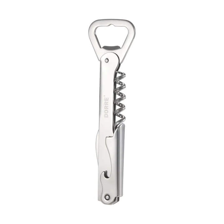 Varda Wine & Bottle Opener 14.5 cm - Stainless steel - Dorre