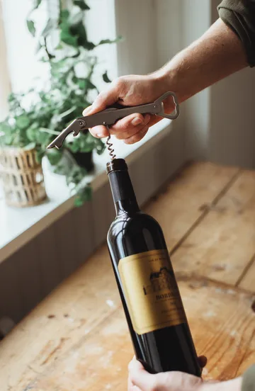 Varda Wine & Bottle Opener 14.5 cm - Stainless steel - Dorre