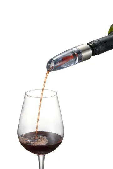 Verne wine aerator & wine stopper - Black - Dorre