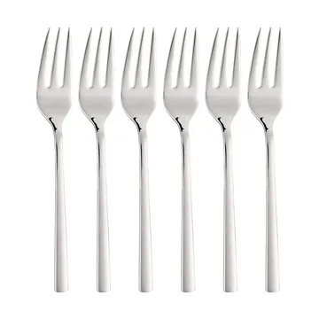 Victoria dessert forks 6-pack 15 cm - Stainless steel 18/10 - Dorre