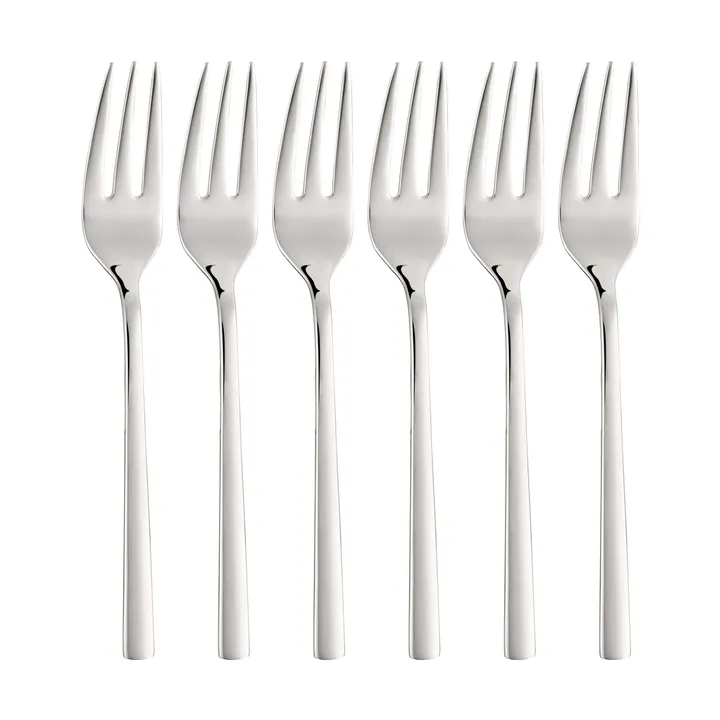 Victoria dessert forks 6-pack 15 cm - Stainless steel 18/10 - Dorre