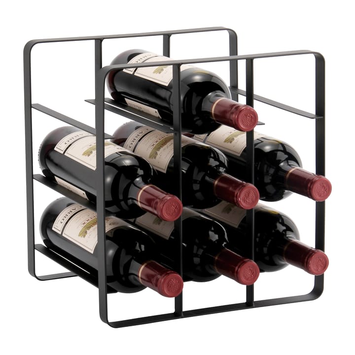 Vinia wine rack 9 bottles 30 cm, Iron Dorre