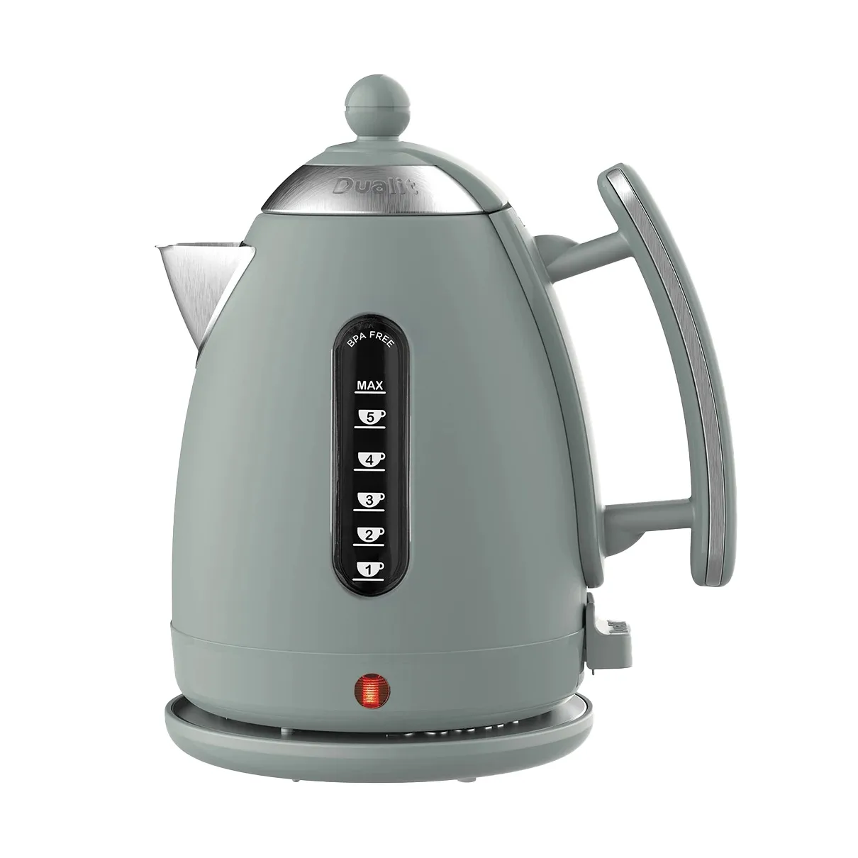 Dualit Lite kettle 1.5 L, Sage-stainless steel Dualit
