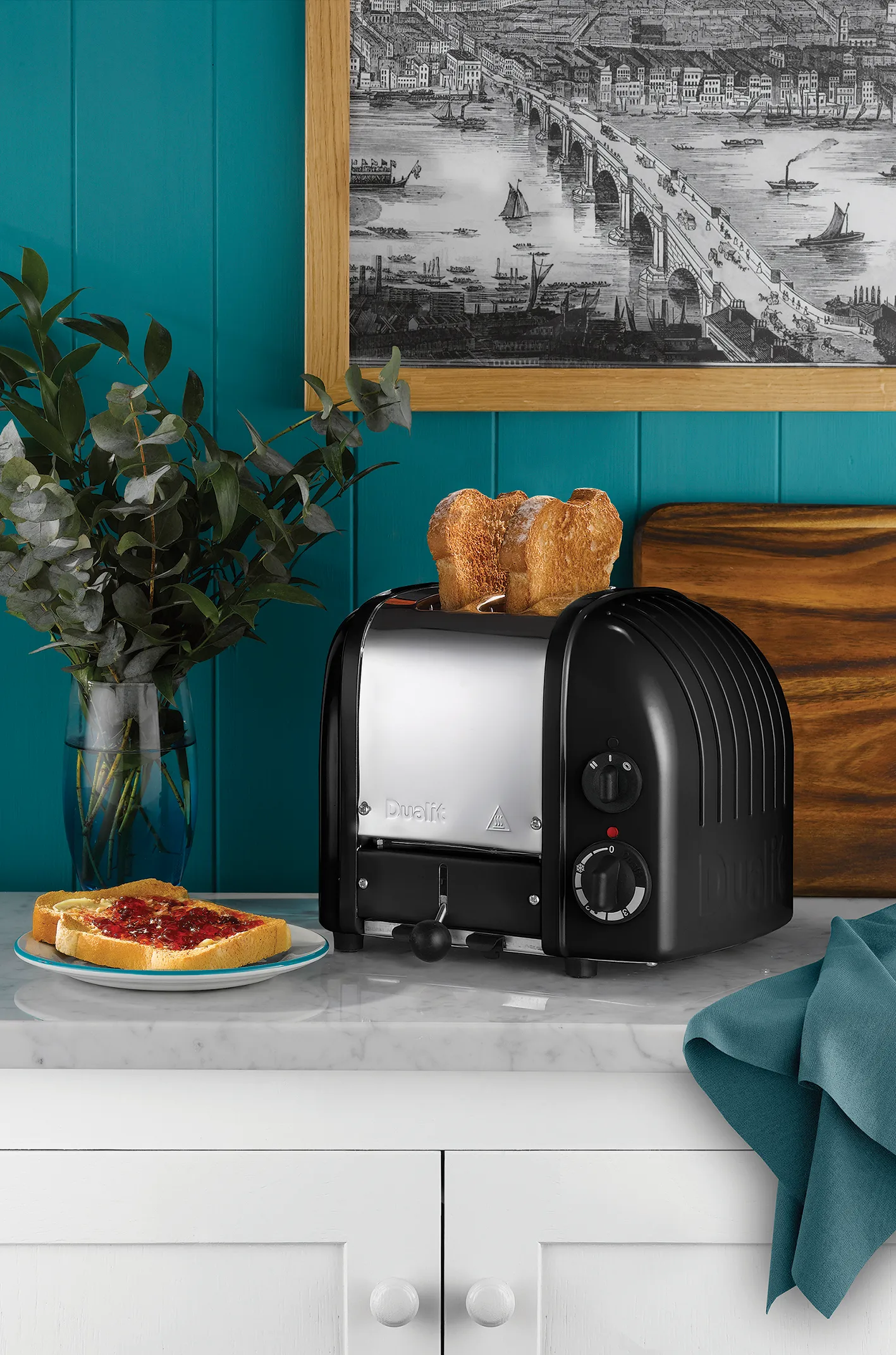 Toaster Classic 2 slices, Black matte Dualit