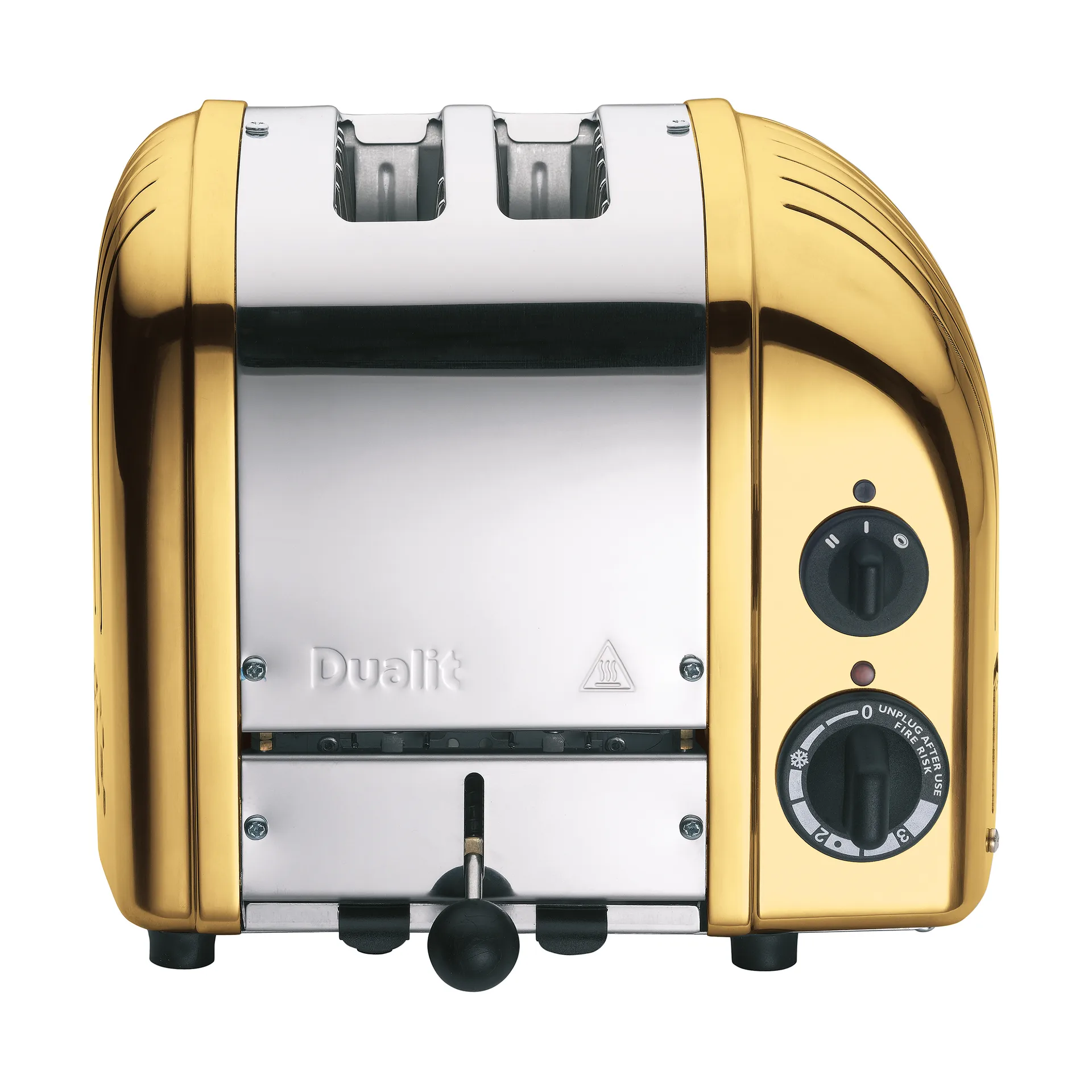 Toaster Classic 2 slices, Brass Dualit