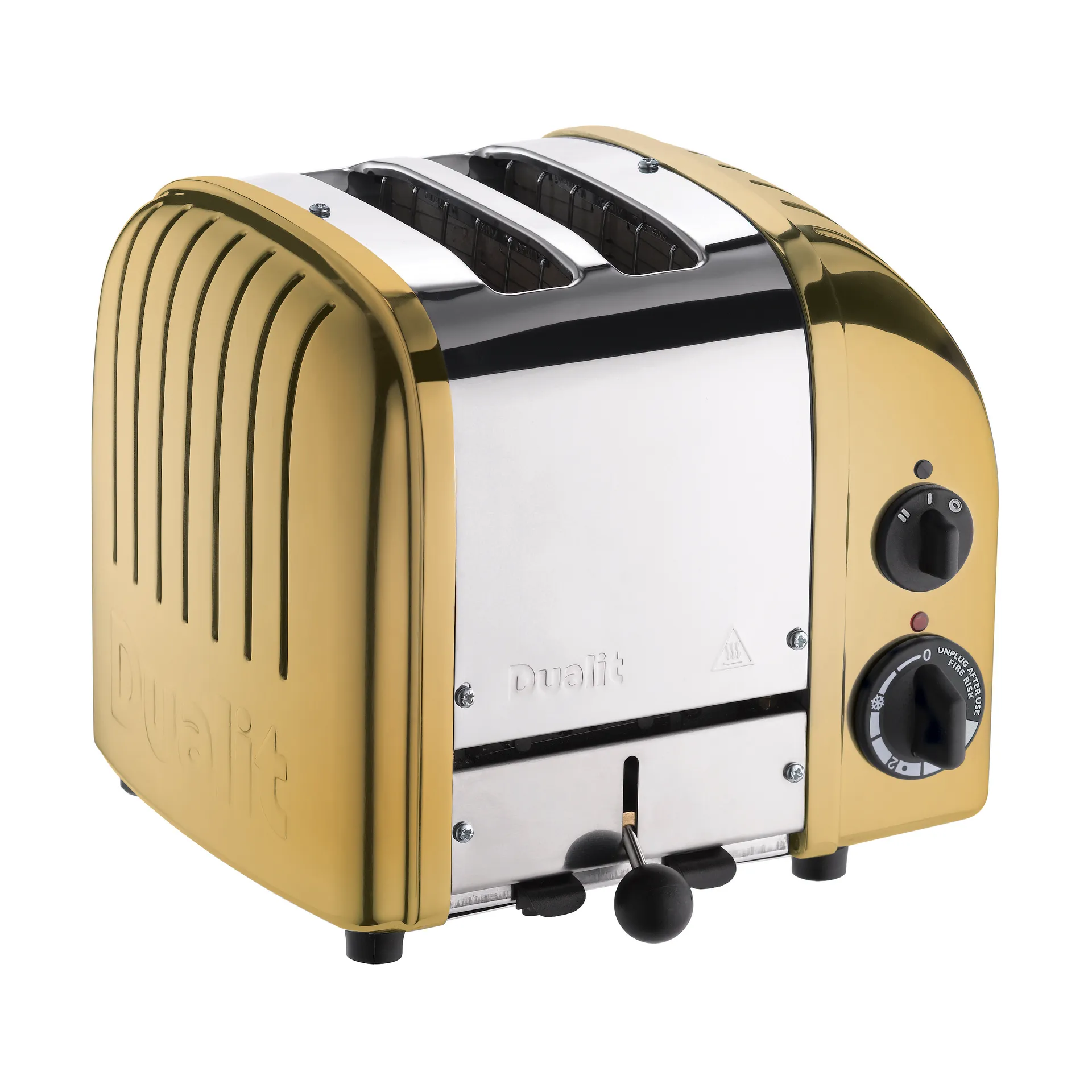 Toaster Classic 2 slices, Brass Dualit