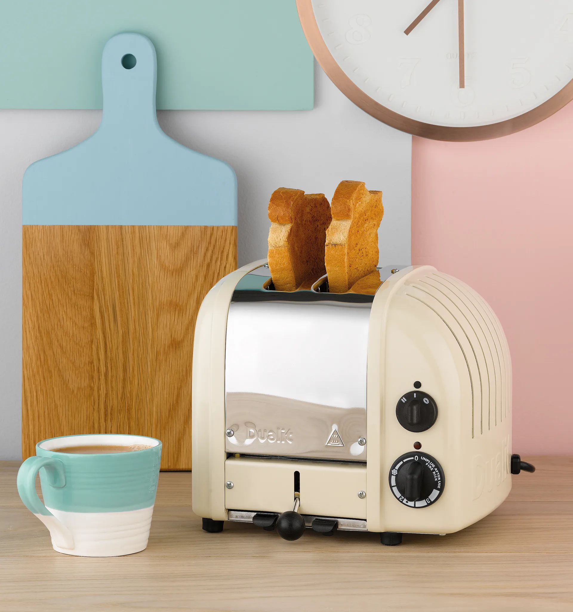Toaster Classic 2 slices, Canvas white Dualit