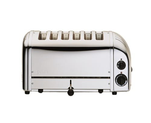 Toaster classic 6 Slices, Stainless Dualit