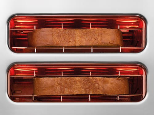 Toaster Lite 2 slices, Glossy bright red Dualit