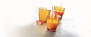 Picardie drinking glass - Amber, 6-pack, 25 cl - Duralex