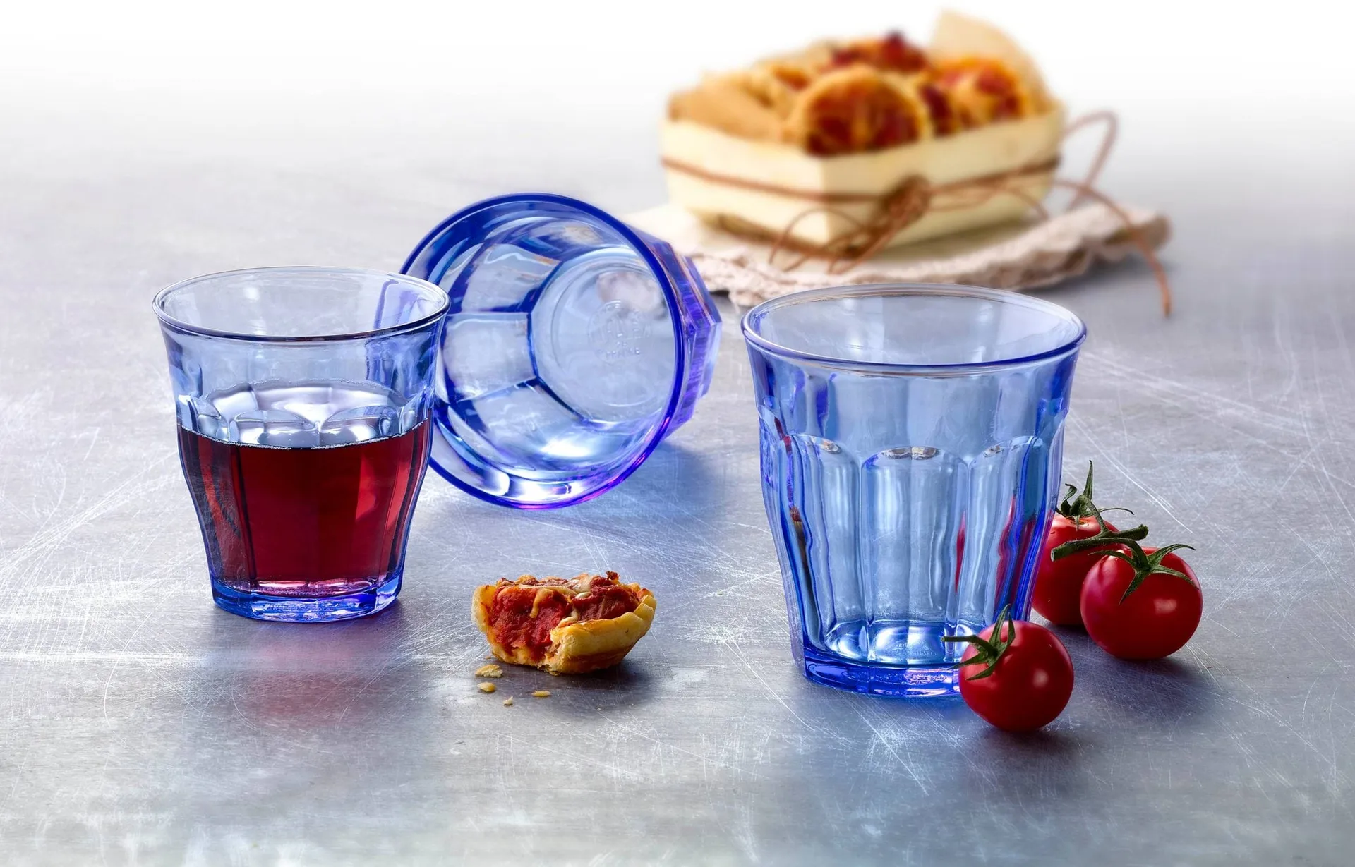 Picardie drinking glass, Marine, 6-pack, 25 cl Duralex