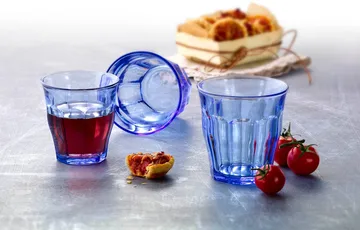 Picardie drinking glass - Marine, 6-pack, 25 cl - Duralex