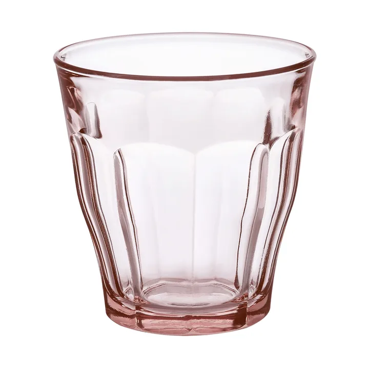 Picardie drinking glass - Pink, 4-pack, 25 cl - Duralex