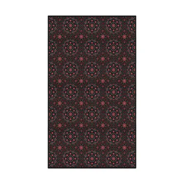 Betty's jul tablecloth 145x250 cm - Red-black - Ekelund Linneväveri