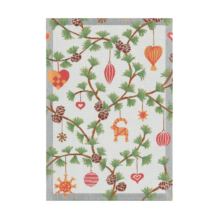 Julefröjd kitchen towel 35x50 cm - Multi - Ekelund Linneväveri