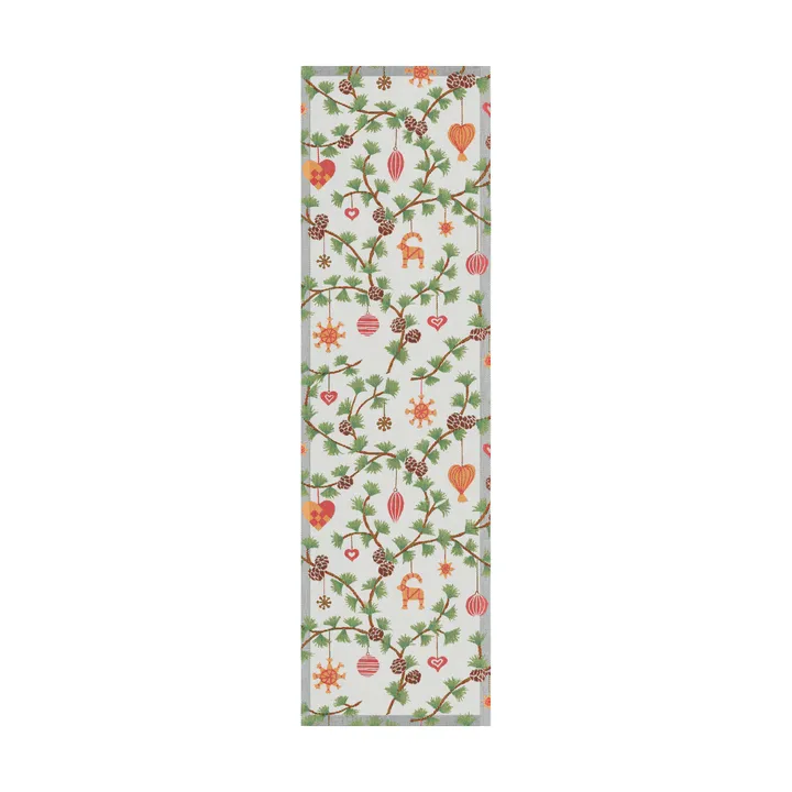 Julefröjd table runner 35x120 cm - Multi - Ekelund Linneväveri