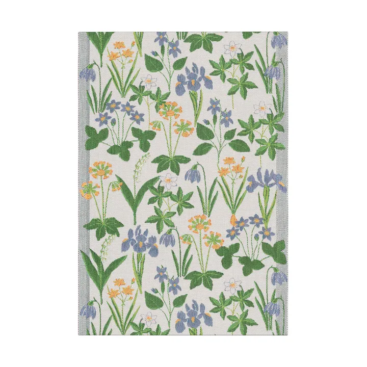Sol blue kitchen towel 35x50 cm - Multi - Ekelund Linneväveri