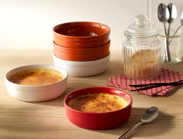 Creme Brulee baking dish 2-pack - Red - Emile Henry