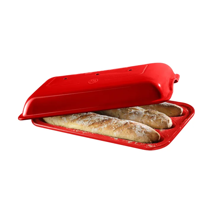 Emile Henry baguette mold - Red - Emile Henry