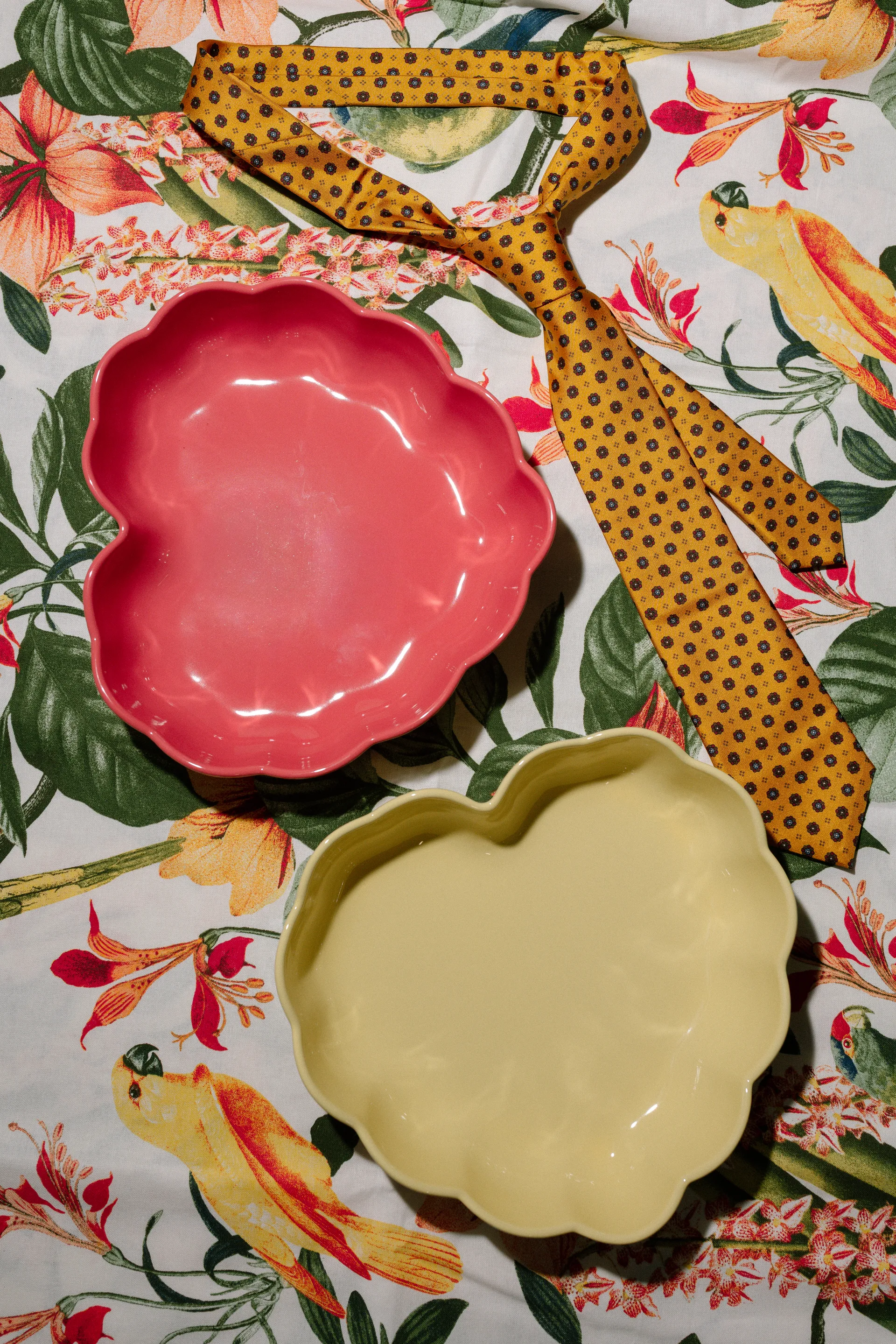 Emile Henry Madeleine heart mold, Bubblegum Emile Henry