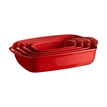 Emile Henry oven dish L 4 L - Red - Emile Henry