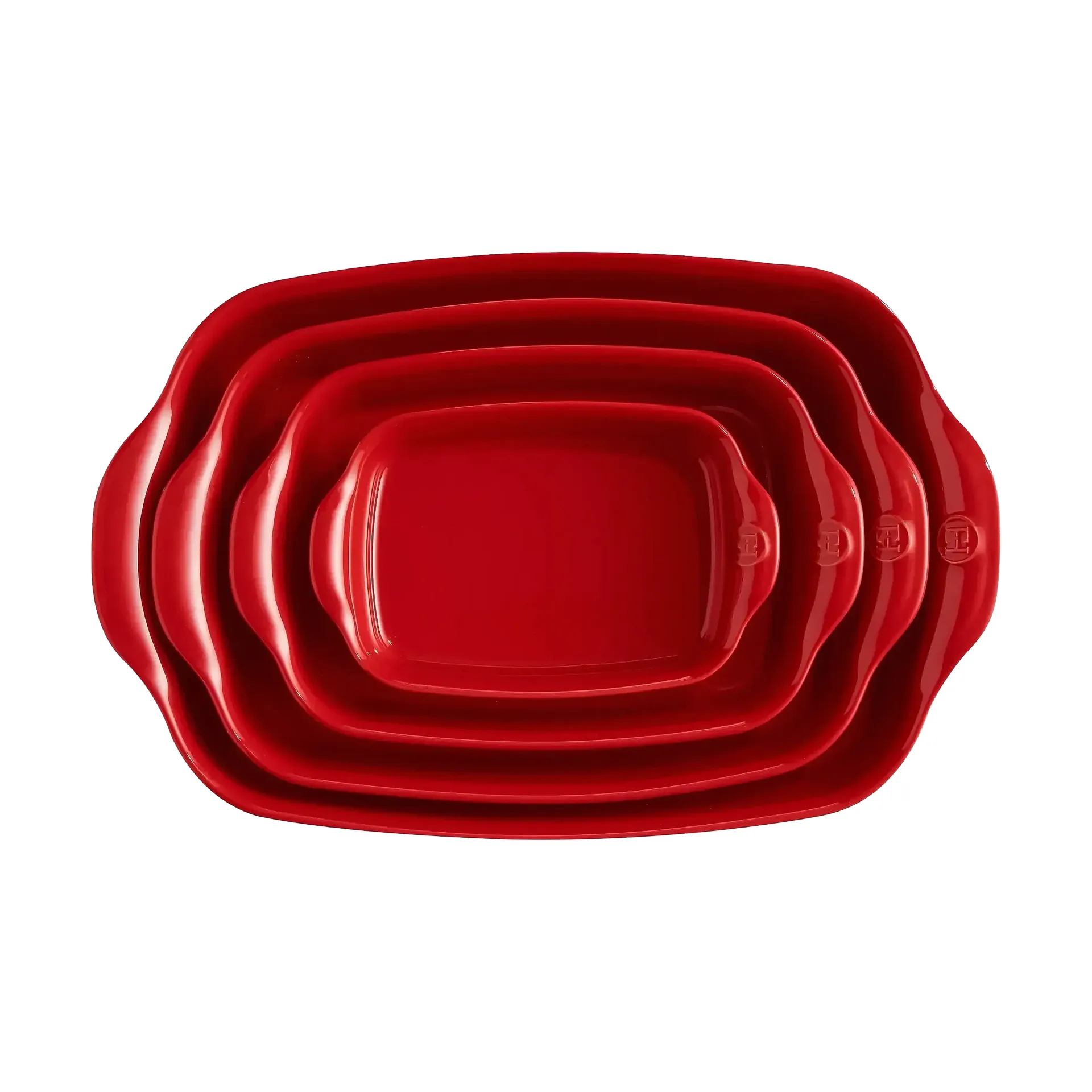 Emile Henry oven dish L 4 L, Red Emile Henry