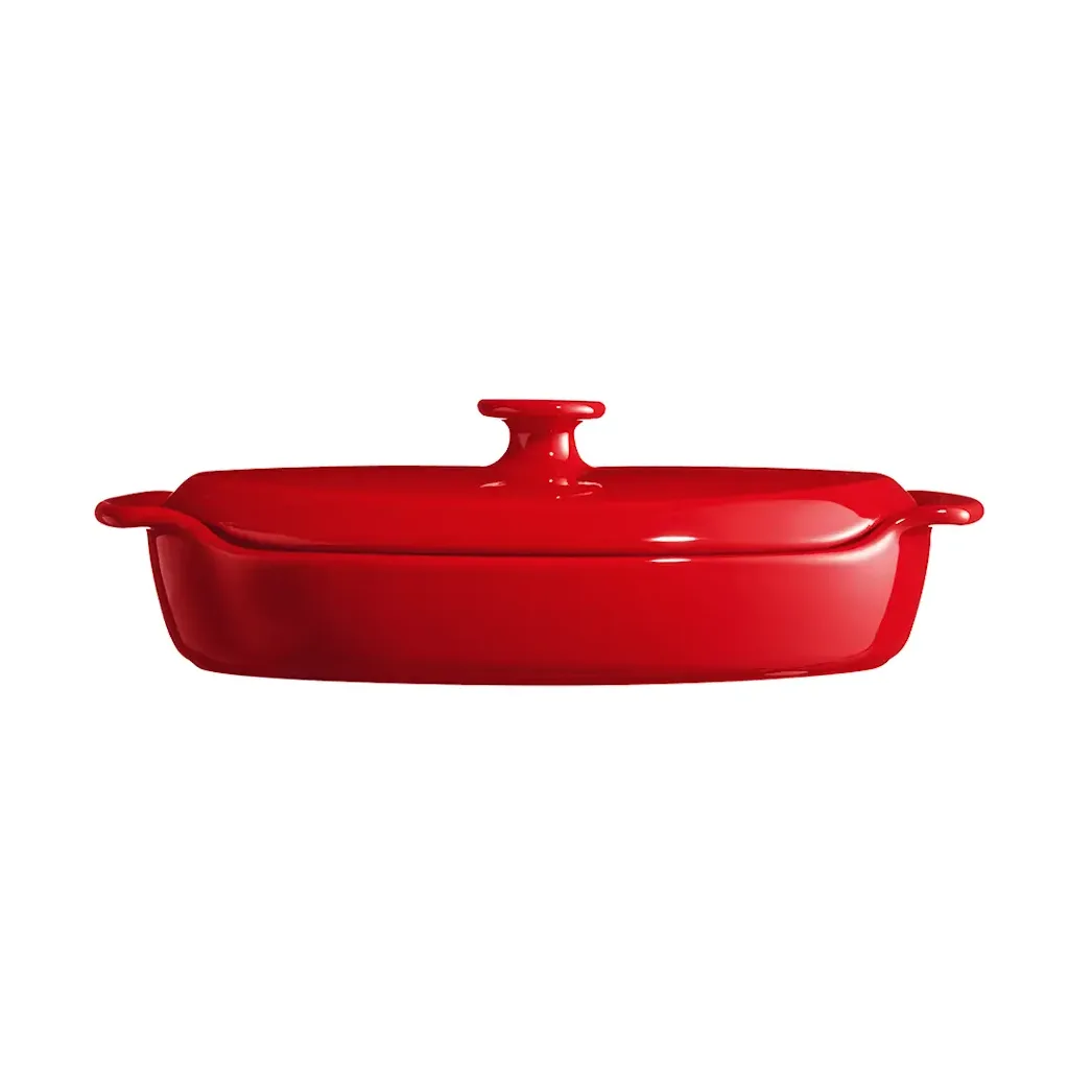 Emile Henry Papillote pot, Red Emile Henry