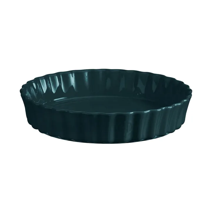 Emile Henry pie dish Ø28 cm - Petrol - Emile Henry