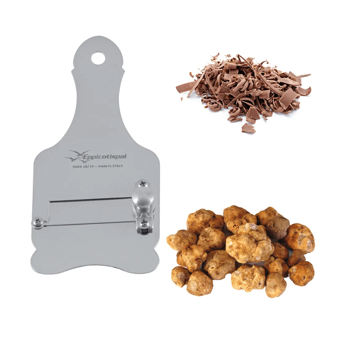 Eppicotispai truffle mandoline, Aluminium Eppicotispai