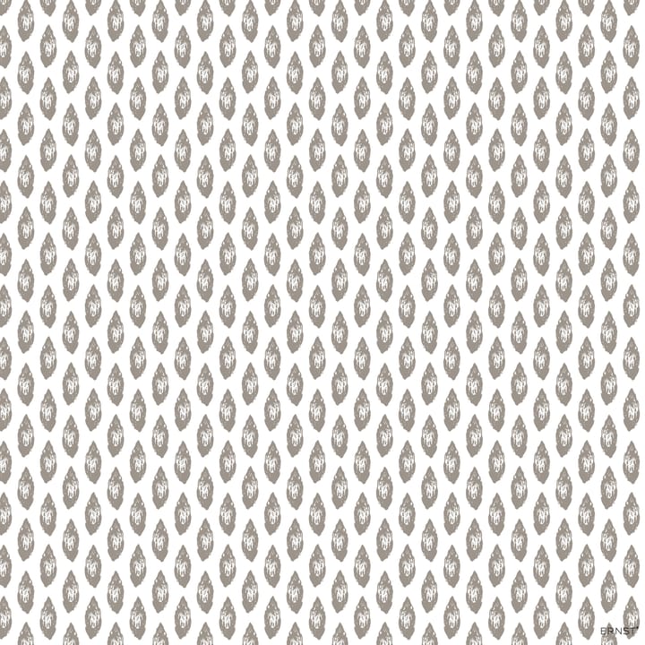 Almond napkin 33x33 cm - White-grey - ERNST
