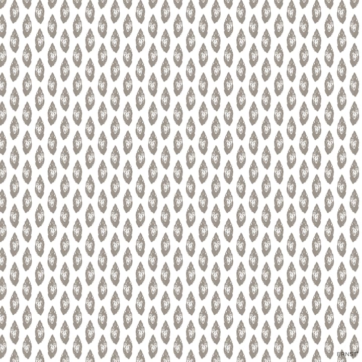 Almond napkin 33x33 cm - White-grey - ERNST
