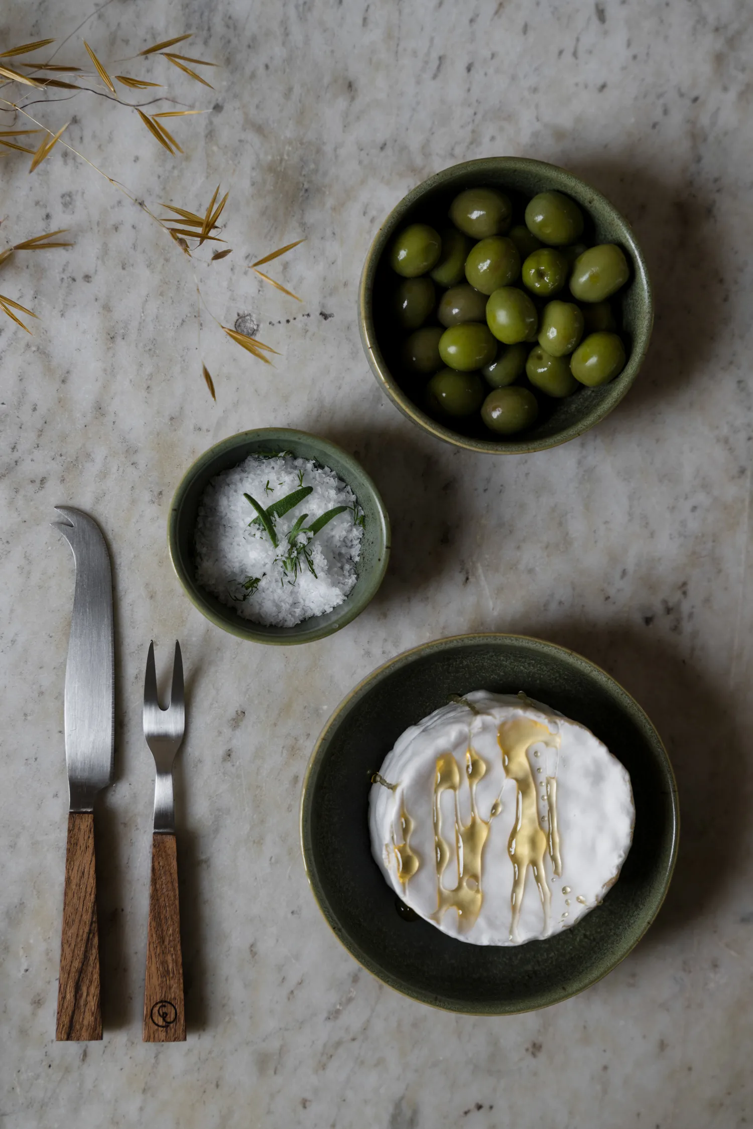 Ernst bowl, Green-nature base, Ø11 cm ERNST