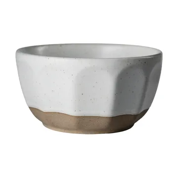 Ernst bowl stoneware - White-nature, Ø12 cm - ERNST